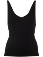 T By Alexander Wang Ribbed Knit Camisole - Black