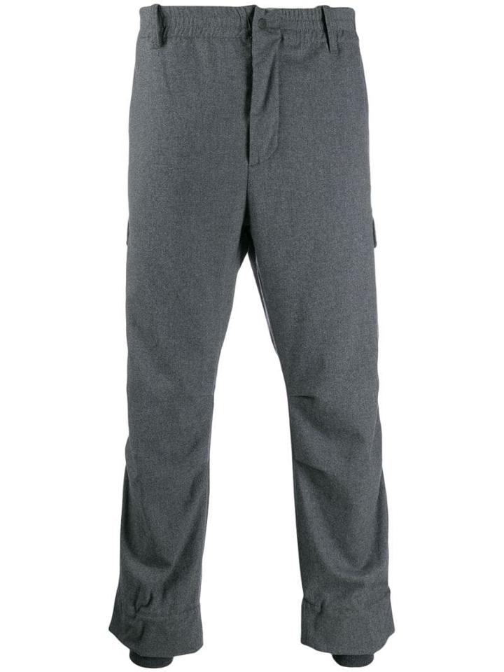 Maison Flaneur Loose Fit Trousers - Grey