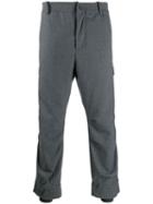 Maison Flaneur Loose Fit Trousers - Grey