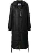 Forte Couture Oversized Parka - Black