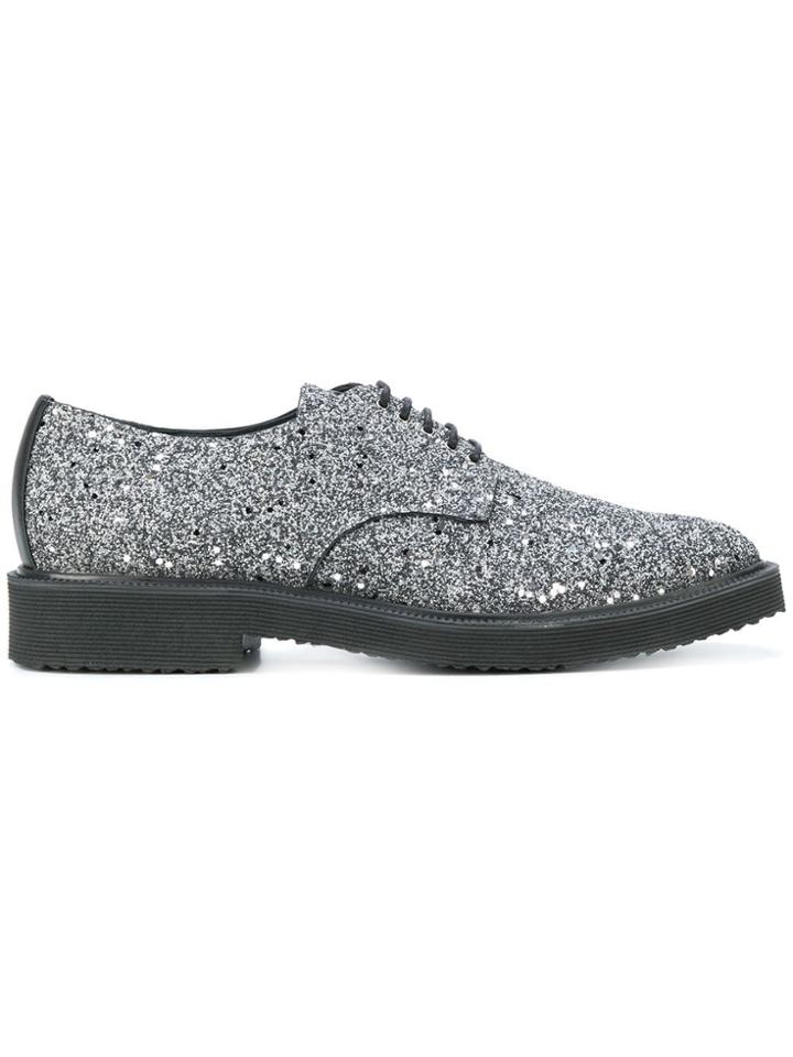 Giuseppe Zanotti Design Elliot Derbies - Metallic