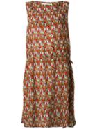 Société Anonyme - Camouflage Drawstring Dress - Women - Silk - 2, Silk