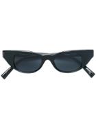 Le Specs Cat Eye Shaped Sunglasses - Black