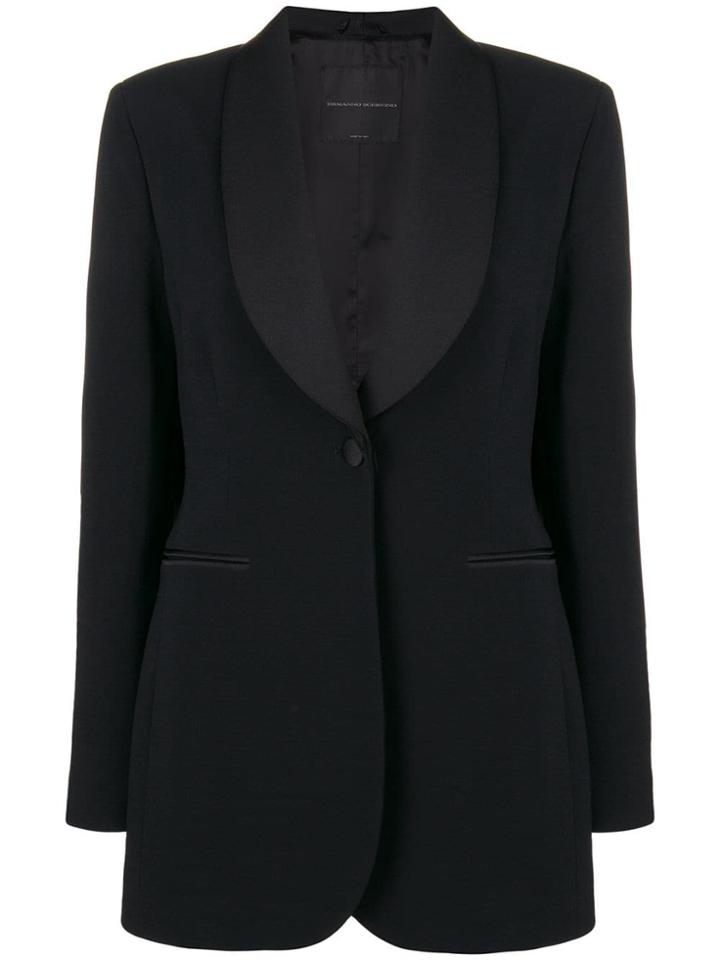 Ermanno Scervino Mid-length Blazer - Black