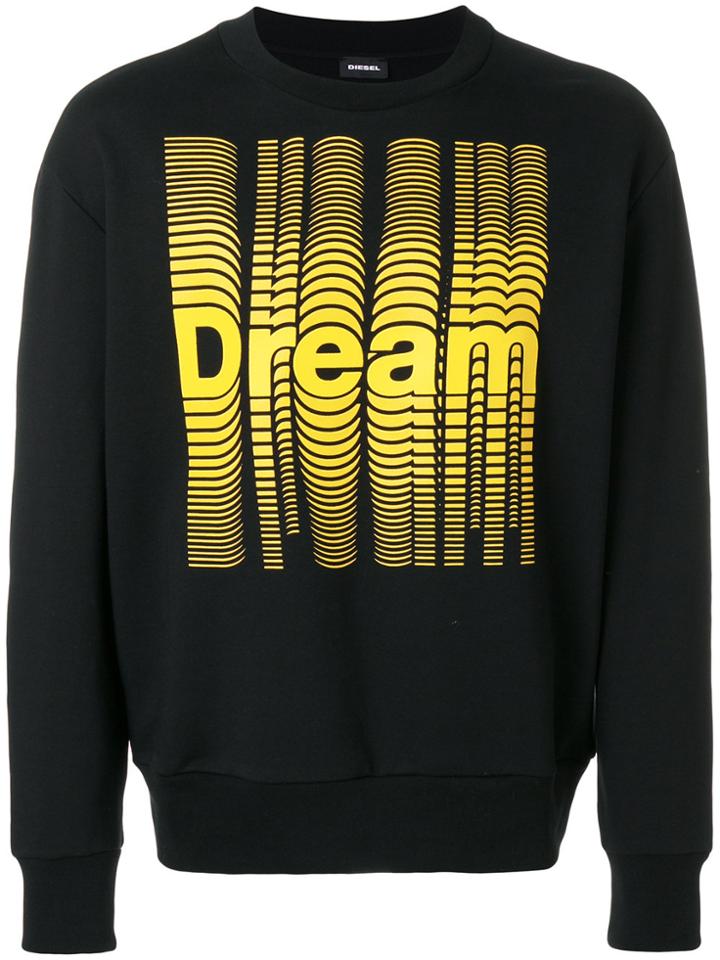 Diesel S-bay-sb Sweatshirt - Black