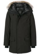 Canada Goose Coyote Fur Trimmed Hood Parka - Black