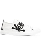 Philipp Plein Skull Sneakers - White