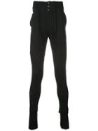Ann Demeulemeester Skinny Fit Track Trousers - Black