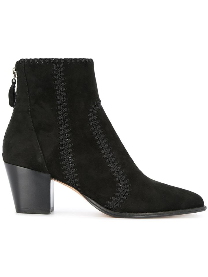 Alexandre Birman Chunky Heel Boots - Black
