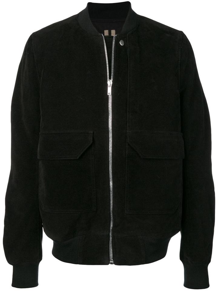 Rick Owens Drkshdw Cop Flight Bomber Jacket - Black