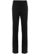 Emporio Armani High-waisted Tailored Trousers - Blue