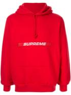 Supreme Zip Pouch Hoodie - Red