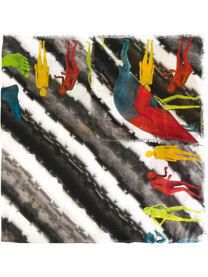 House Of Voltaire Peter Pilotto & Francis Upritchard Scarf, Women's, Modal/cashmere
