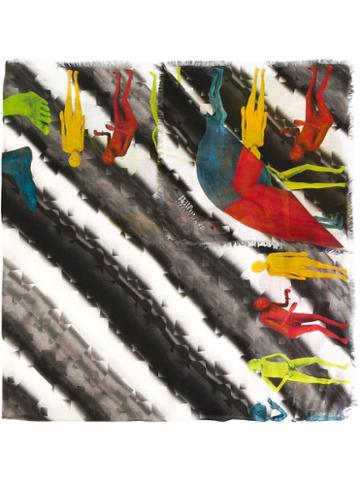 House Of Voltaire Peter Pilotto & Francis Upritchard Scarf, Women's, Modal/cashmere