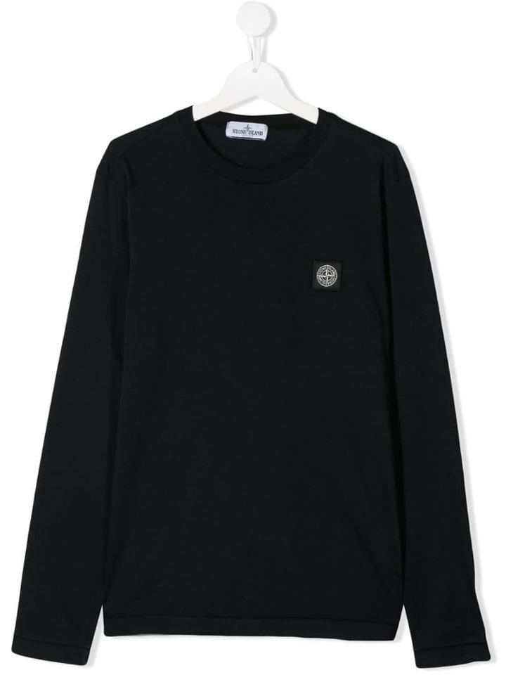 Stone Island Junior Teen Long Sleeve Top - Blue