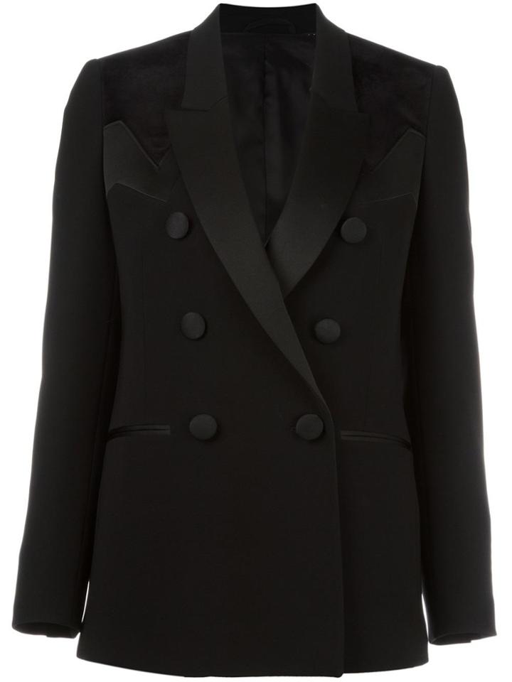 Neil Barrett Geometric Panel Insert Blazer - Black