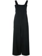 Yohji Yamamoto Wide Fit Overalls, Women's, Size: 2, Black, Wool