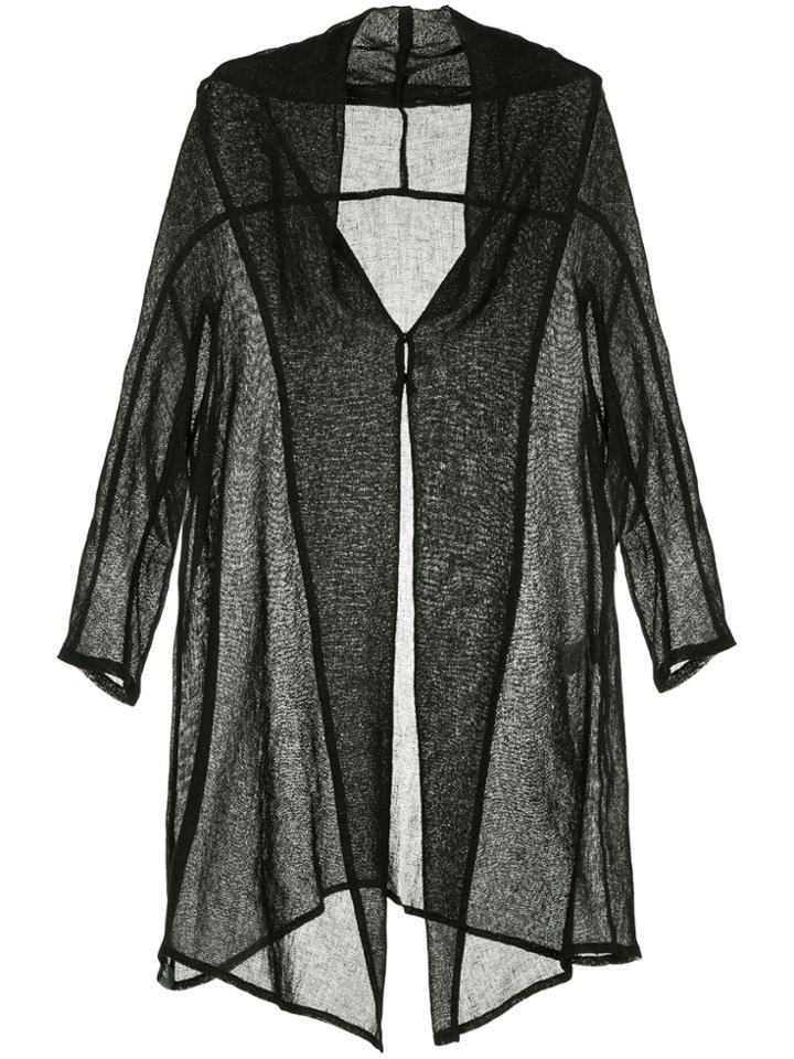 Y's Oversized Lightweigh Coat - Black