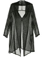 Y's Oversized Lightweigh Coat - Black