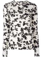 Proenza Schouler Abstract Print T-shirt, Women's, Size: Large, White, Cotton