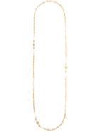 Givenchy Pre-owned Pearl Ball Chain Necklace - Gold