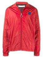 Off-white Arrow Stripe Shell Jacket - Red