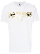 Moschino Metallic Logo T-shirt - White