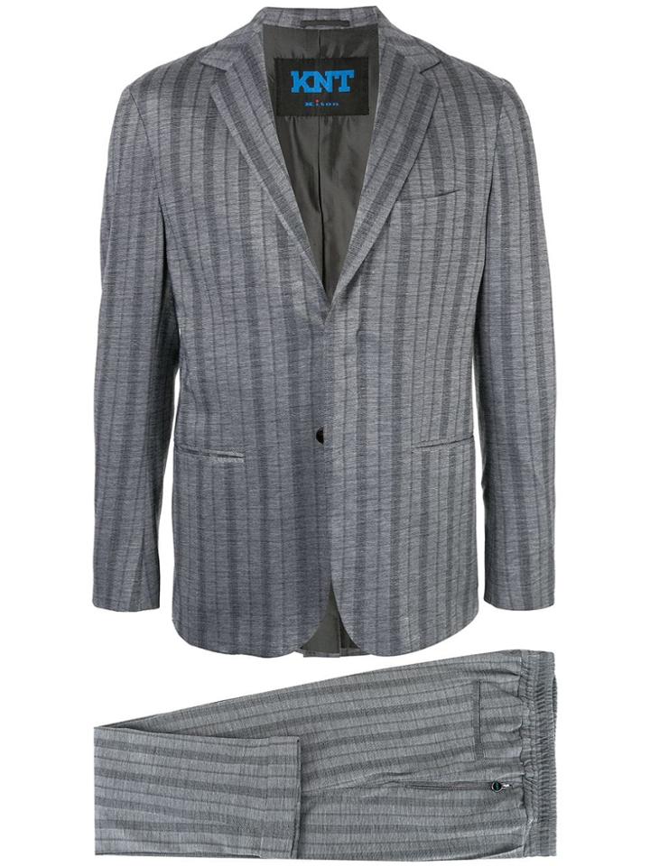 Kiton Knt Two-piece Suit - Grey