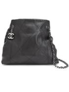 Chanel Vintage Soft Touch Tote, Women's, Black