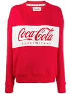 Tommy Jeans X Coca Cola Logo Embroidered Sweatshirt