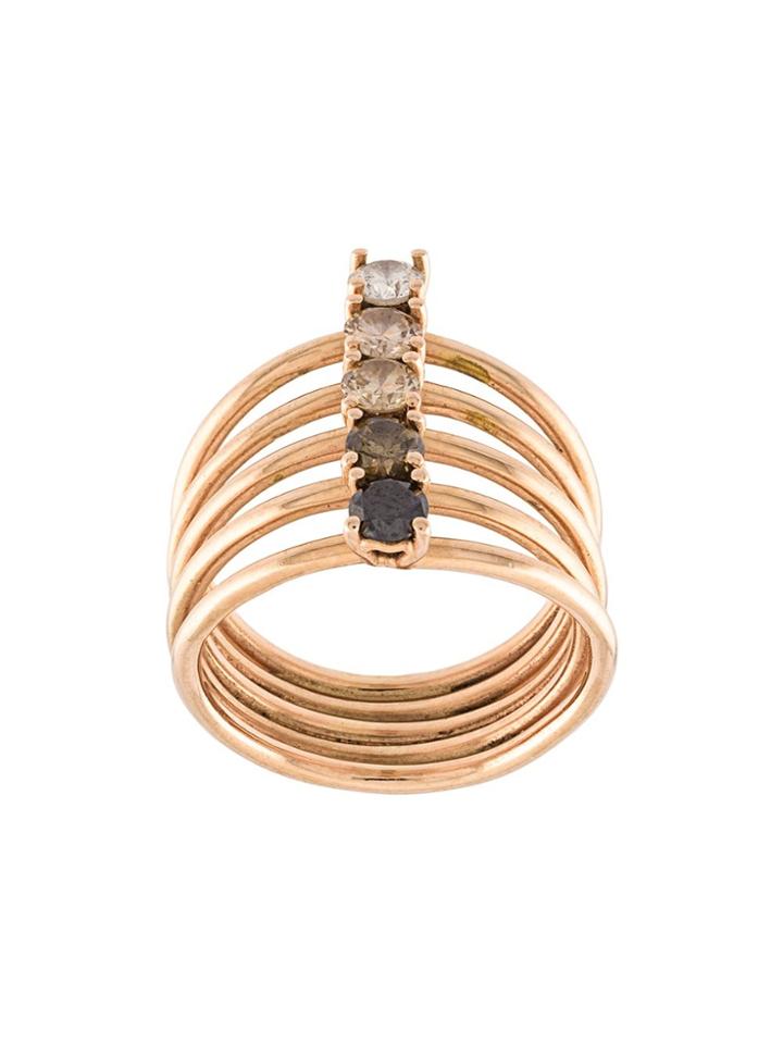 Marlo Laz 'ombre Starburst' Ring - Multicolour