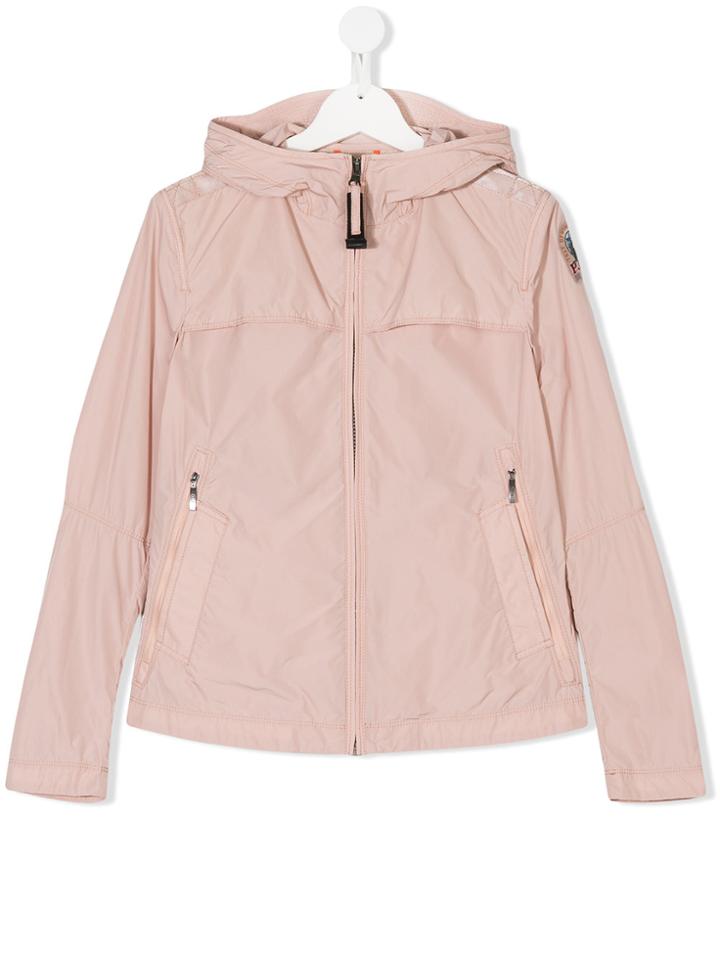 Parajumpers Kids Teen Hooded Jacket - Pink & Purple