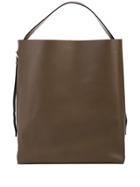 Valextra Shoulder Sacca Bag - Brown