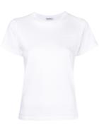 Balenciaga Embroidered Fitted T-shirt - White