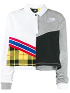 Nike Crop Polo Top - Grey