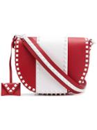 Valentino Valentino Garavani Free Rockstud Messenger Bag - Red