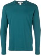 Comme Des Garçons Shirt Long Sleeve T-shirt, Men's, Size: Medium, Blue, Cotton