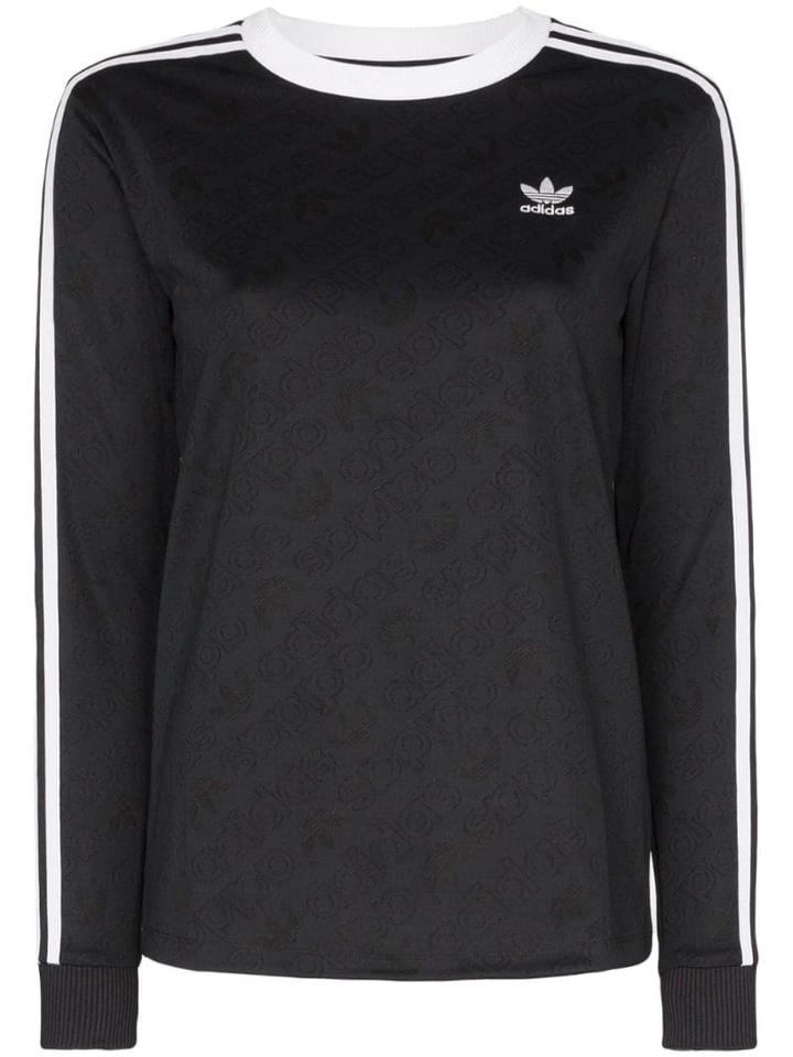 Adidas Originals Long Sleeve Logo T-shirt - Black