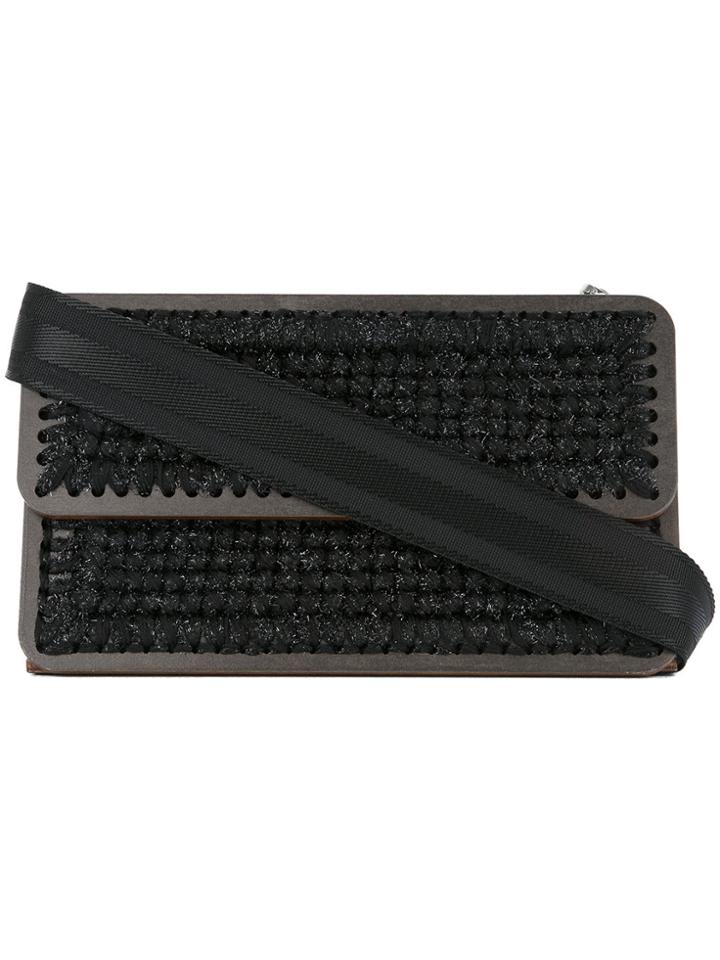 711 Carradine St. Tropez Shoulder Bag - Black