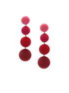 Rebecca De Ravenel Les Bonbons Earrings, Women's, Red