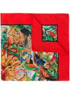 Philipp Plein Jungle Foulard - Red
