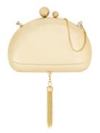 Isla Mirrored Mini Shoulder Bag - Yellow