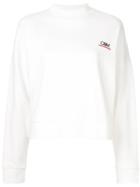 C & M Wynn Crew Neck Sweatshirt - White