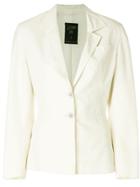 Jean Paul Gaultier Vintage Cropped-sleeve Fitted Jacket - Nude &
