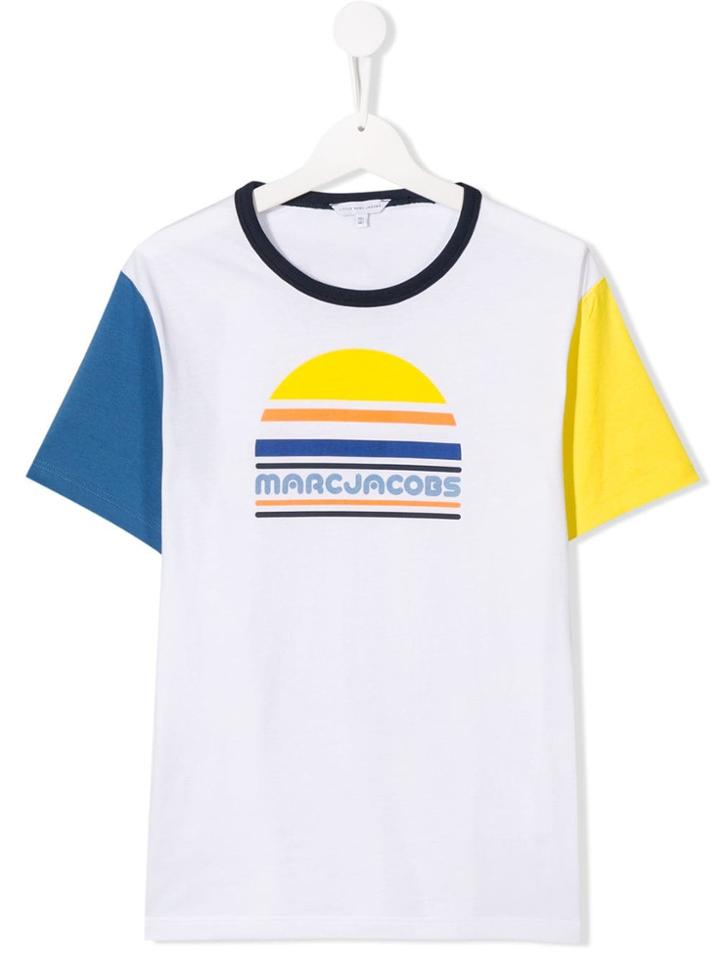 Little Marc Jacobs Logo T-shirt - White