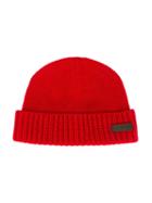 Dsquared2 Kids Knitted Ribbed Hat, Boy's, Size: 52 Cm, Red
