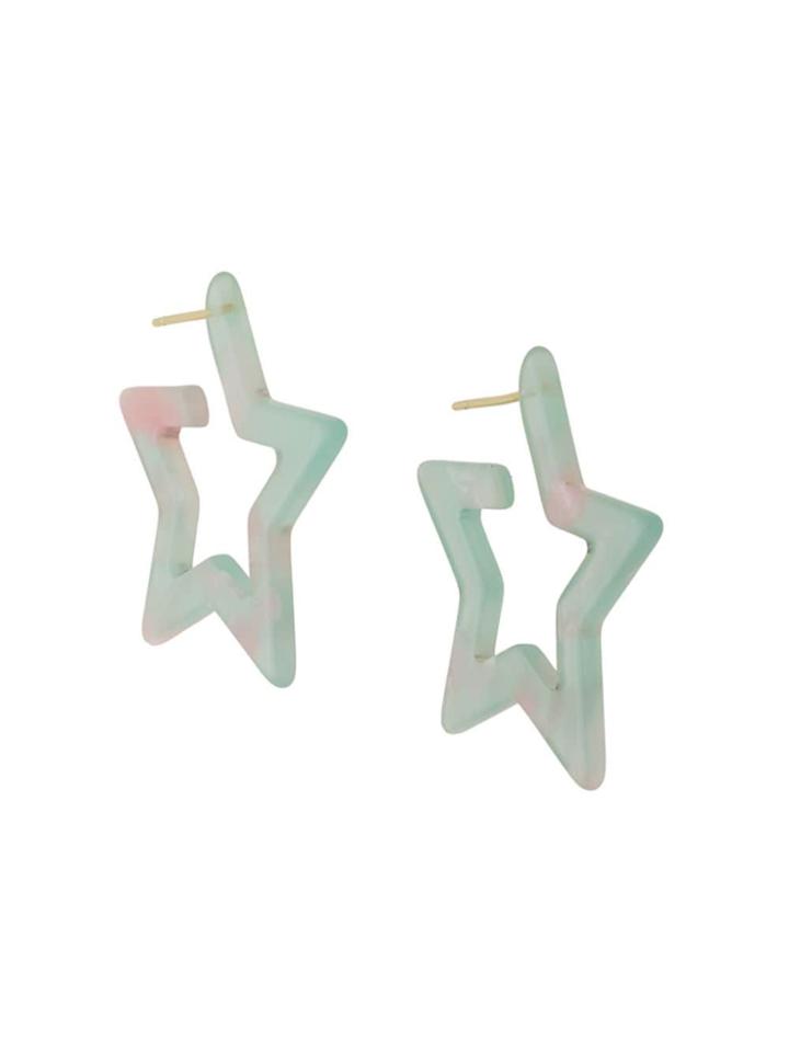 Eshvi Star Earring - Blue
