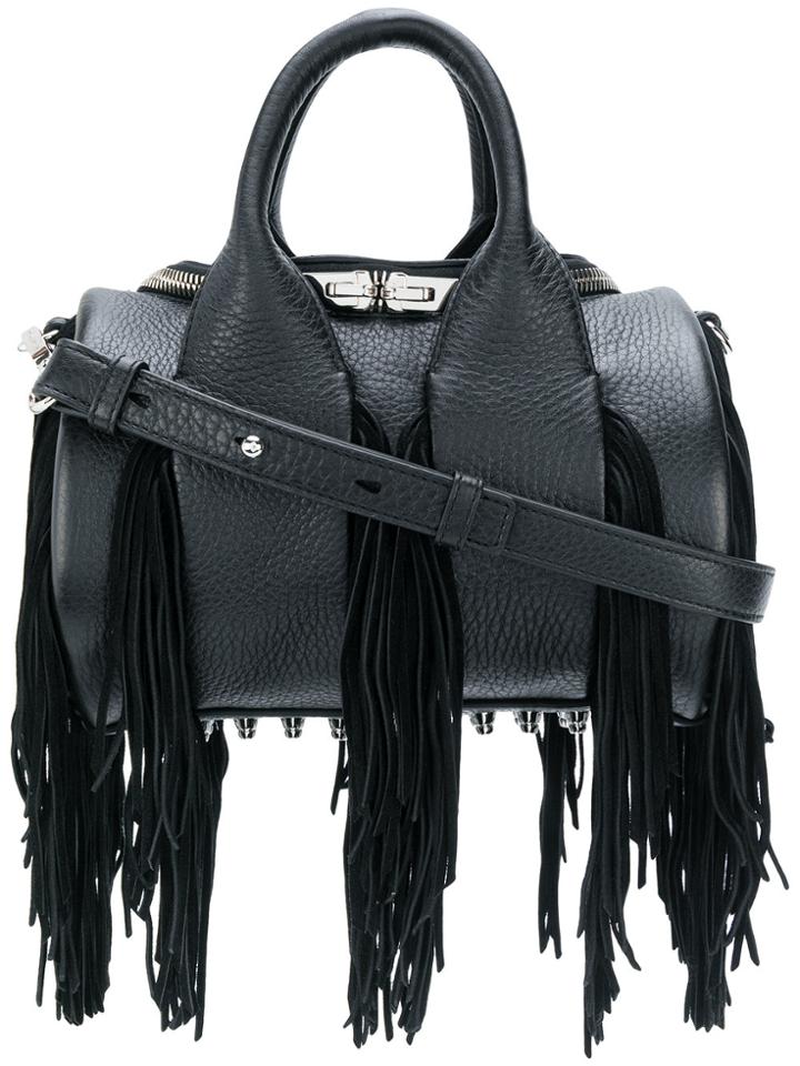 Alexander Wang Rockie Fringed Tote - Black