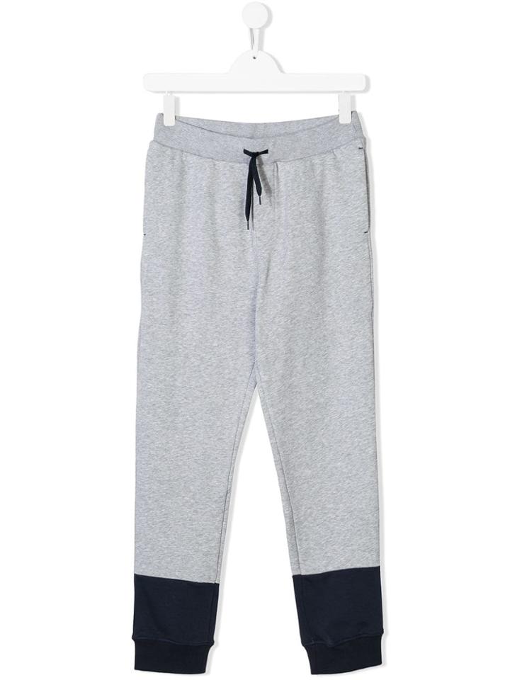 Kenzo Kids Teen Two-tone Track Trousers - Grey