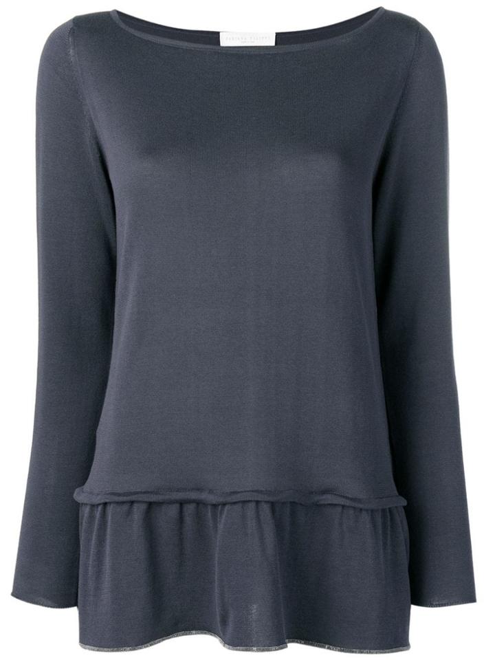 Fabiana Filippi Flared Style Jumper - Blue